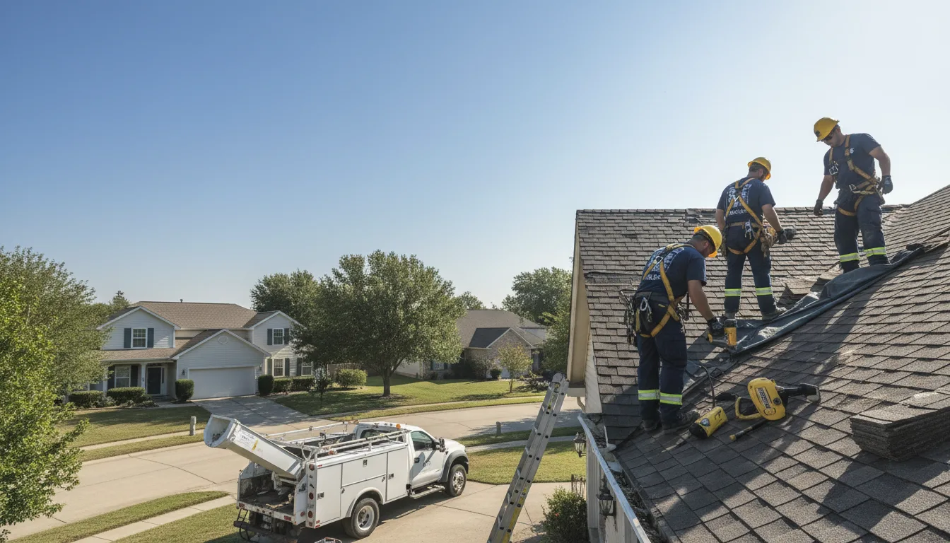 Emergency Roof Repair in Yorktown, IN near me
